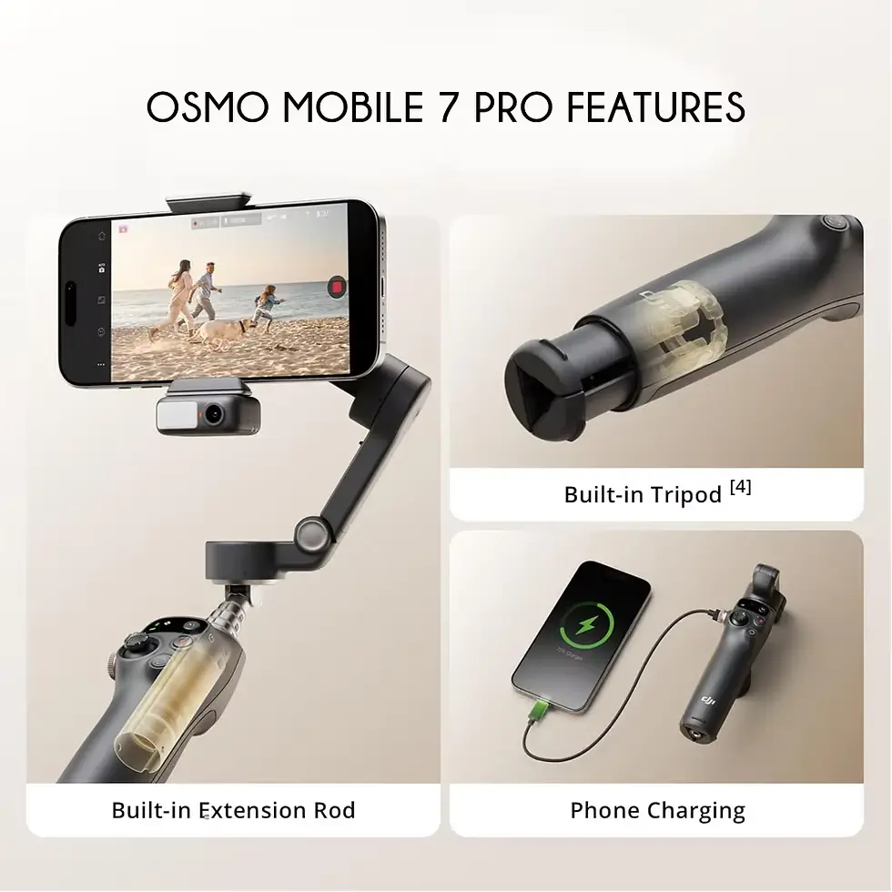 DJI Osmo Mobile 7 Series Features