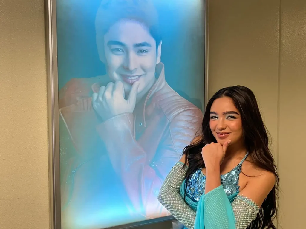 Andrea Brillantes in a scene from her upcoming project.
